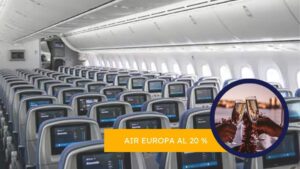 Vuelos al 20 % de air europa para san valentín